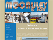 Tablet Screenshot of mccauleyandson.com